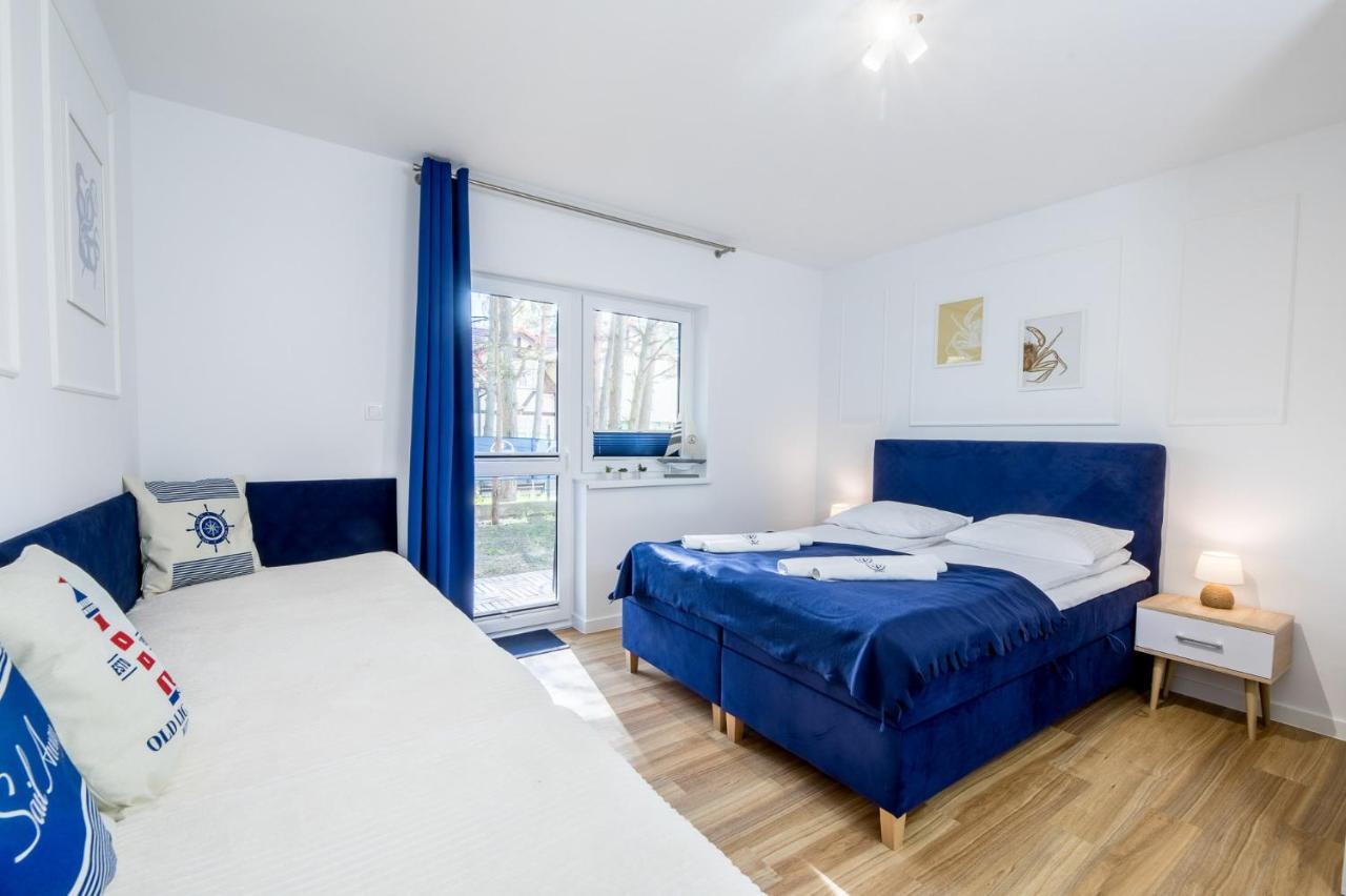 Apartament 9B Blue Marine Poddabie Basen Odkryty Brodziki Plac Zabaw Esterno foto