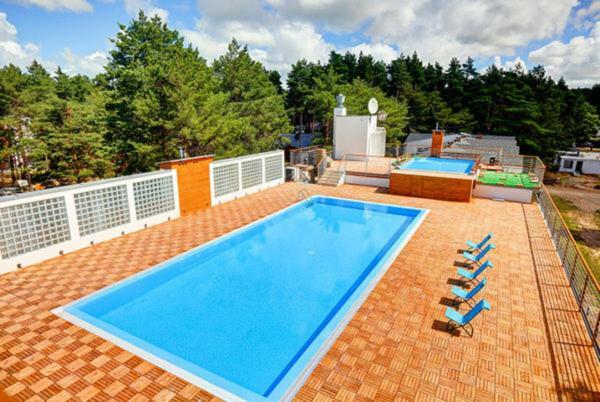 Apartament 9B Blue Marine Poddabie Basen Odkryty Brodziki Plac Zabaw Esterno foto