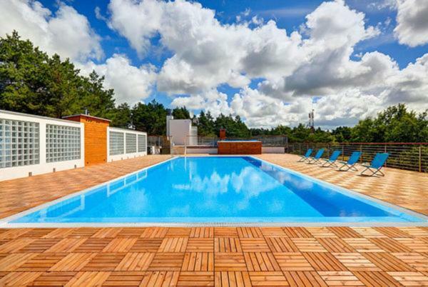 Apartament 9B Blue Marine Poddabie Basen Odkryty Brodziki Plac Zabaw Esterno foto
